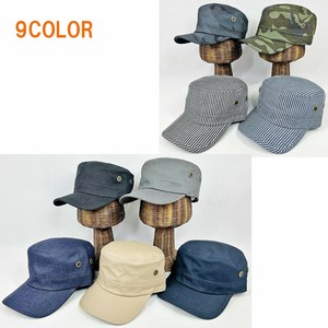 【特価】コットン ワークキャップ レイルキャップ 無地 帽子 メンズ レディース