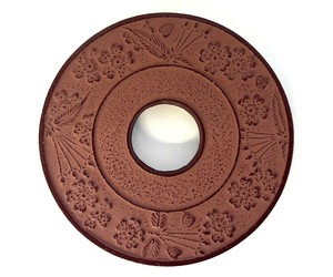 Nambu tekki Trivet/Oven Mitt Chocolate Sakura