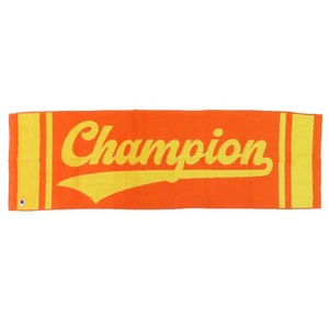 【バスタオル】Champion ミニバスタオル ビビッドロゴ OR