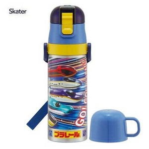 Water Bottle Skater Compact Stainless Steel Bottle 2-way