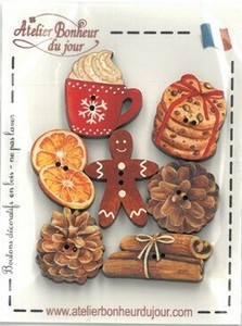 Button Christmas Sweets