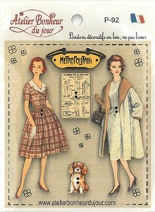 Button Brown Vintage