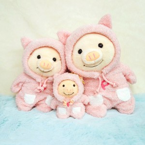 Doll/Anime Character Plushie/Doll Design Pig 3-types