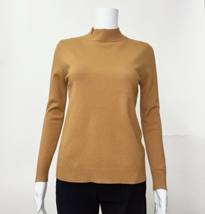Sweater/Knitwear Knit Tops Mock Neck [2024 A/W NEW]