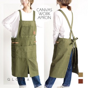 Apron Cafe Kitchen Cross Back Casual Knickknacks