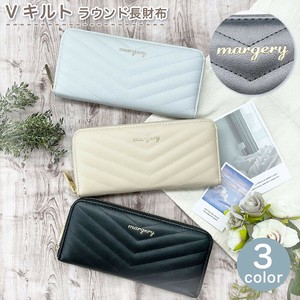 Long Wallet Ladies fashion Round Long Wallet Brooch
