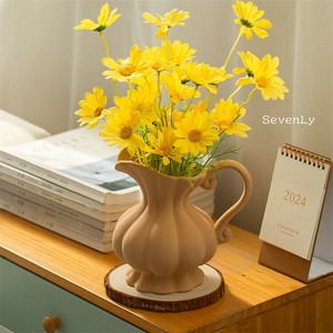 人気上昇 ミルクポットの花瓶 花瓶 陶器「2024新作」