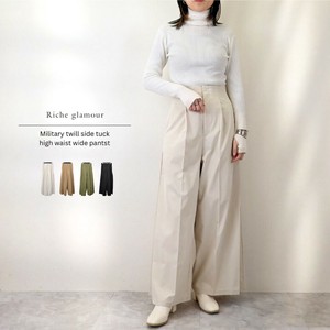 Full-Length Pant High-Waisted Wide Pants