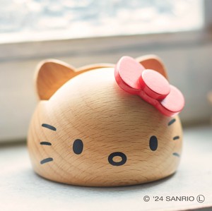 ハローキティ スマホスタンド 木製 グッズ 大人 スマートフォン立て サンリオ
