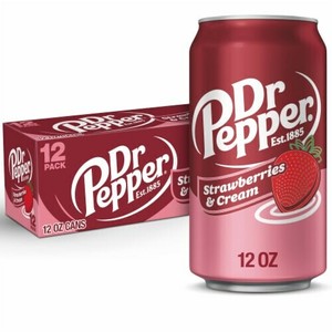 ドクターペッパーストロベリークリーム 355ml 1セット（24缶入）