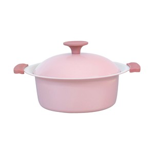 プチなべ IH対応卓上鍋 18cm ピンク　RB-3211　和平フレイズ
