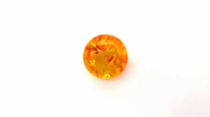 ☆天然石☆化石☆【琥珀(アンバー)】☆男女共通☆半円カボ☆Rd Cab☆18×18×9mm
