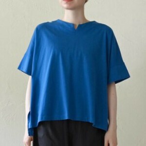 【25年春夏新作】<フェアトレード>オーガニックコットンカットソー スクエアワイドTee