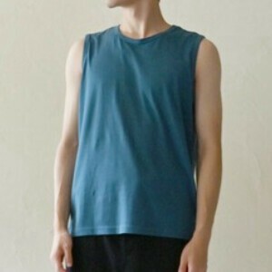 背心 针织衫 公平贸易 背心 棉 男女兼用 有机 春夏