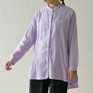 Button Shirt/Blouse Double Gauze Fair Trade [S/S NEW]