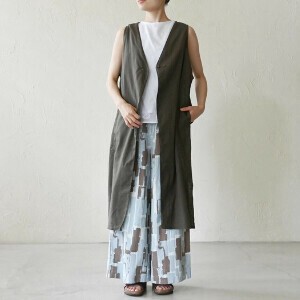Vest/Gilet Cotton Fair Trade [S/S NEW]