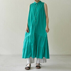 Casual Dress Tiered Dress Cotton Fair Trade [S/S NEW]