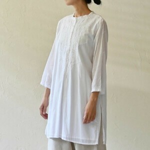 【25年春夏新作】<フェアトレード>オーガニックコットンシサムノKURTA