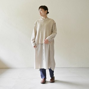 Casual Dress Shirt Dress Stand-up Collar Fair Trade [S/S NEW]
