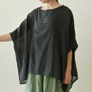 【25年春夏新作】<フェアトレード>サラリワイドトップ