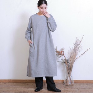 Casual Dress Cotton Cut-and-sew