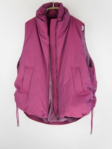 Vest/Gilet Side Gathered Gradation [2024 A/W NEW]