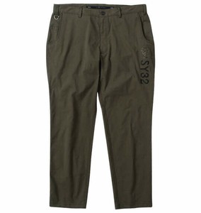 SY32 by SWEET YEARS ビッグサイズ メンズ 5ポケットストレッチパンツ カーキ  3L 4L 5L 6L