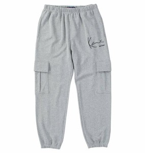 KARL KANI ビッグサイズ メンズ 裏毛スウェットカーゴパンツ ミックスグレー  3L 4L 5L 6L 8L