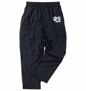 NESTA BRAND ビッグサイズ メンズ 420Tマイクロタフタ裏メッシュカーゴパンツ ブラック