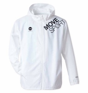 MOVESPORT ビッグサイズ メンズ AIRY TRANSFER TOUGHフルジップフーディーホワイト  3L 4L 5L 6L