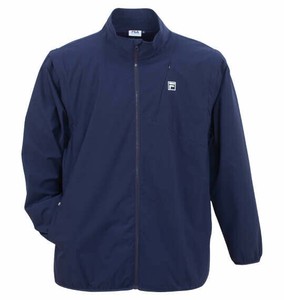 FILA GOLF ビッグサイズ メンズ 袖脱着裏メッシュストレッチブルゾン ネイビー  3L 4L 5L 6L