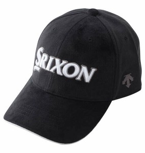 SRIXON ビッグサイズ メンズ 3Dロゴキャップ ブラック  4L