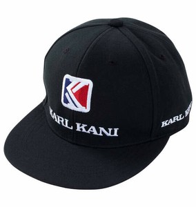 KARL KANI ビッグサイズ メンズ ロゴ刺繍スナップバックキャップ ブラック  4L