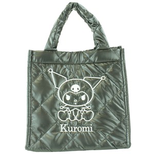 Tote Bag Metallic Sanrio Characters Cube Bag KUROMI