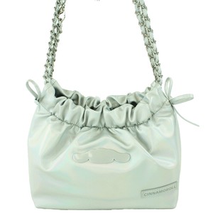 Shoulder Bag Metallic Shoulder Bag Drawstring Bag Sanrio Characters Cinnamoroll