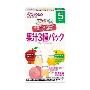 飲みたいぶんだけ 果汁3種パック 5g×6袋入