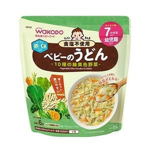 らくらくまんま ベビーのうどん10種の緑黄色野菜 115g