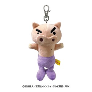 クレヨンしんちゃん ぬいぐるみリールキーカバー（ぶりぶりざえもん）