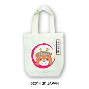 忠犬もちしば トートバッグ（かぶと）