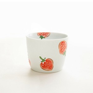 波佐见烧 日本茶杯 有田烧 草莓