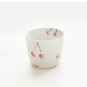 Hasami ware Japanese Teacup Cherry Arita ware