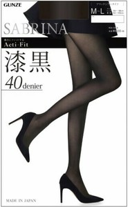 SABRINA(サブリナ)/漆黒　Acti-Fit　40デニール　タイツ