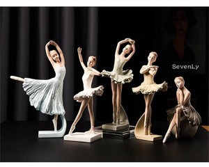 ユニーク バレエを踊る女の子 置物 オブジェ「2024新作」