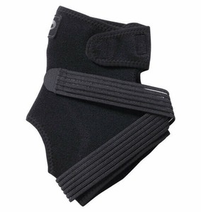 Phiten 大きいサイズ メンズ 足首用サポーター(1枚入り) ブラック  3L 4L 5L 6L