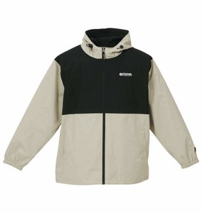 OUTDOOR PRODUCTS ビッグサイズ メンズ デュスポ裏メッシュウインドブレーカー ベージュ