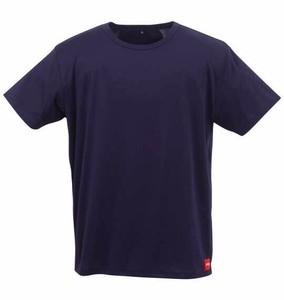 EDWIN 大きいサイズ メンズ JERSEYSローゲージストレッチ半袖Tシャツ ネイビー  3L 4L 5L 6L 8L