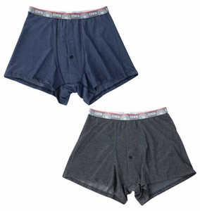 EDWIN 大きいサイズ メンズ 2Pニットトランクス インディゴ×ブラック  3L 4L 5L 6L 7L 8L