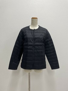 夹克 羽毛 无领
