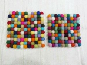 Coaster Pot Mat L size 17 ~ 20cm 2cm