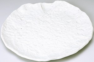 Mino ware Main Plate Japanese Style White Back Order Item Made in Japan
